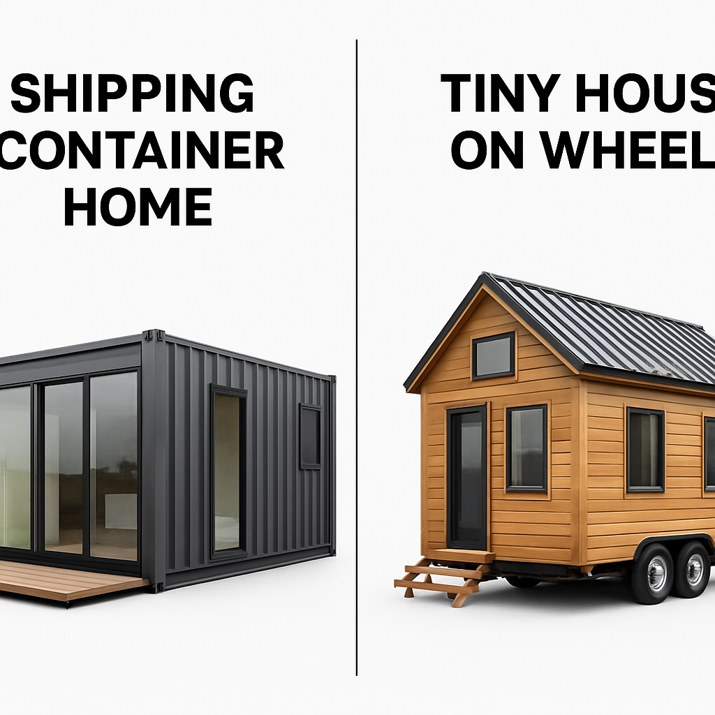 Container vs. Tiny House: Welche Loesung passt zu Ihnen?